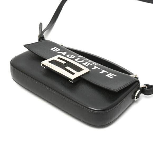 Fendi Women's Phone Bucket Pouch, Marc Jacobs Shoulder Bag, Leather, Black, 7... - Picture 4 of 10